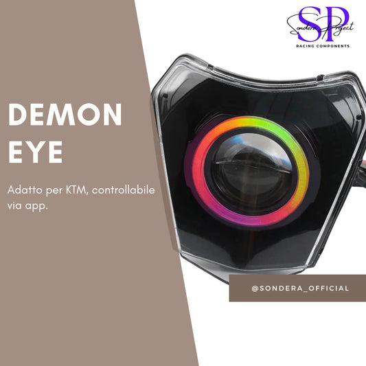 Faro DEMON Eye RGB per KTM - GRUPPO OTTICO Sondera