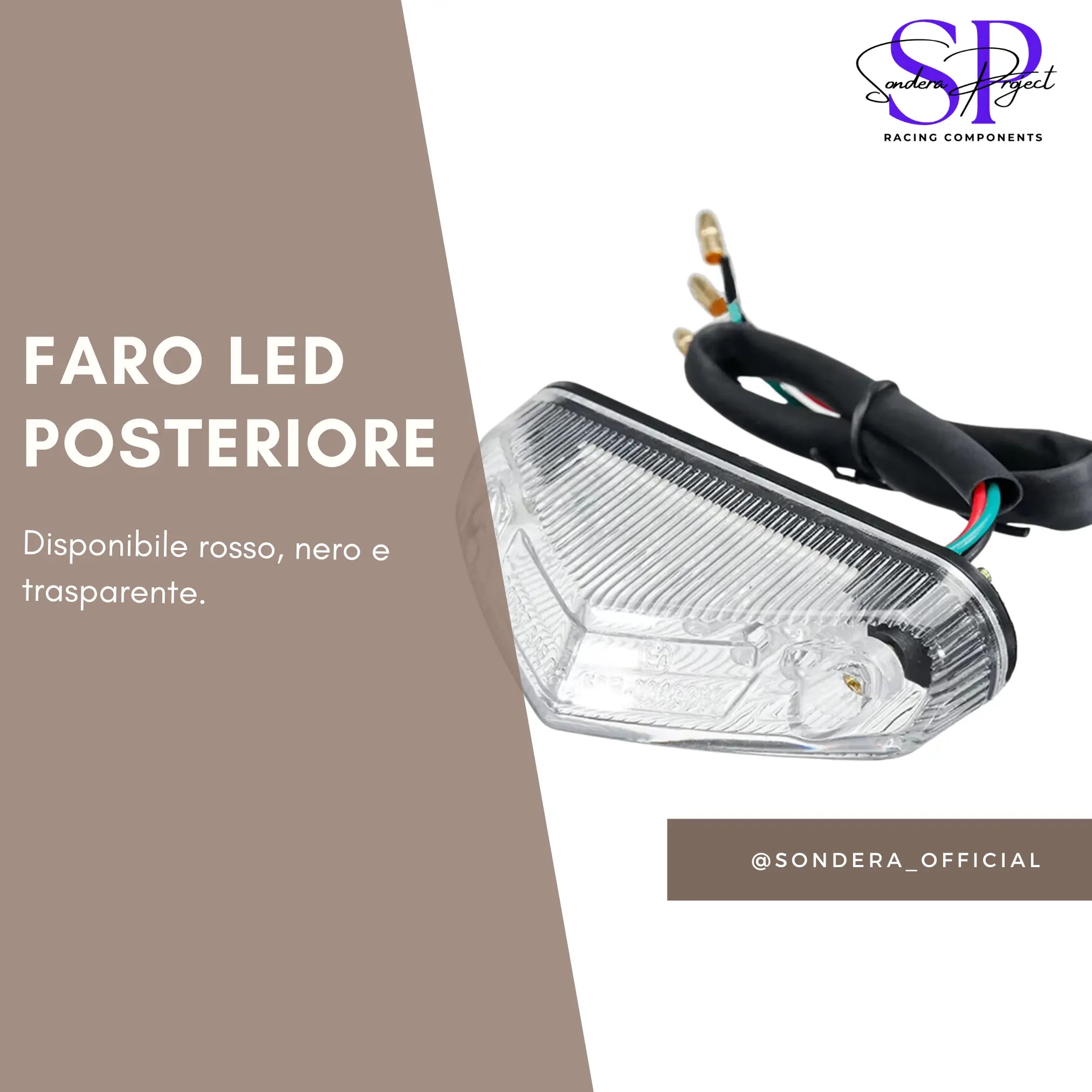 Faretto posteriore a LED Sondera Project